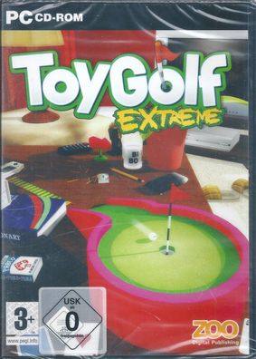 Toy Golf Extreme (2008) PC-Spiel, Windows 2000 oder neuer, ZOO, CD-ROM
