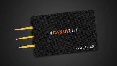 Candy Cut Carbon - Original CleanU Hack und Zieh Karte