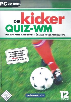 Die Kicker Quiz-WM Der rasante Rate-Spaß für alle Fussballfreunde (2006) Win2000/ XP