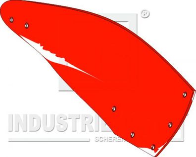 Streichblech-Hinterteil - rechts 34.0120-SK zu Pflugkörperr SK (Kuhn)