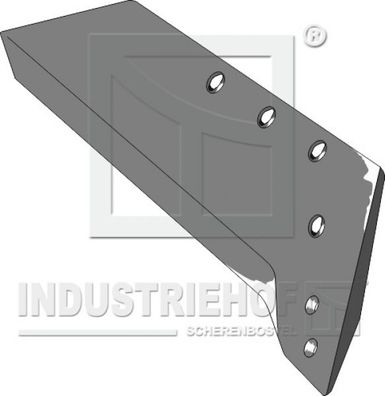 Wechselspitzenschar - 16" - rechts 34.0190-SK zu Pflugkörper Typ SK (Kuhn)