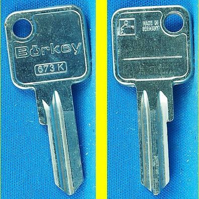 Schlüsselrohling Börkey 673 K für verschiedene Arend, Eisfink, Emmein Profil F ..