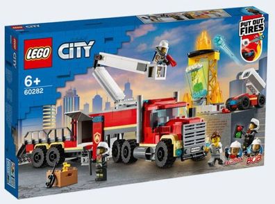 LEGO® City 60282 Feuerwehreinsatzzentrale Firefighter Konstruktionsspielzeug NEU