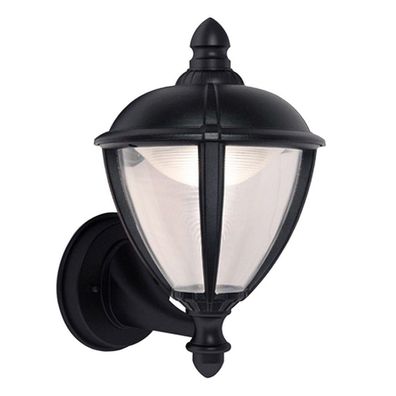 LED Alu Außenwandleuchte UNITE schwarz 26,1x16,5x19,8cm Lutec 2601-BL Eco-Light
