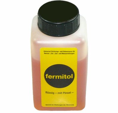 Fermit Fermitol Kunstharz Flüssigkleber 125g + Pinsel Dichtungsmittel Dichtmittel