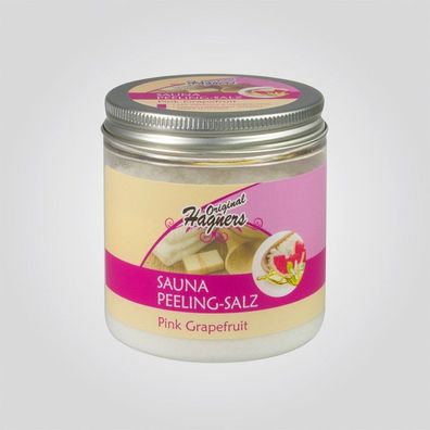 Original Hagners Sauna Peeling - Salz 200 g Pink Grapefruit