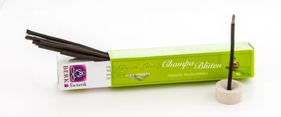 2x Berk Green Line Räucherstäbchen 100 % Natur - Champa Blüten