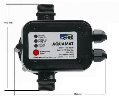 Easytec Aquamat Pumpensteuerung mit Trockenlaufschutz