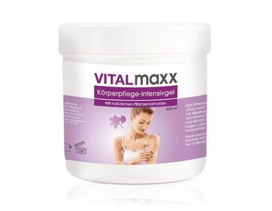 Körperpflege VITALmaxx Intensiv vitalisierendes Gel Kühlend 500ml NEU