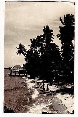59859 Foto Ak Singapore Sarawak Strand 1935
