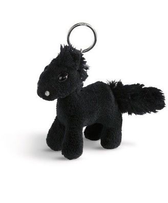 NICI Bean Bag Schlüsselanhänger Pferd Black Cassis Neuware