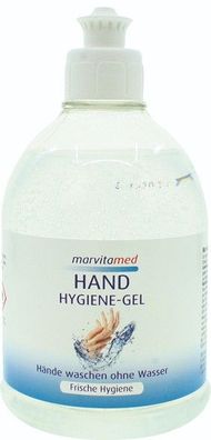 Marvita med Hand Hygiene - Gel 500 ml Push - Pull Verschluss