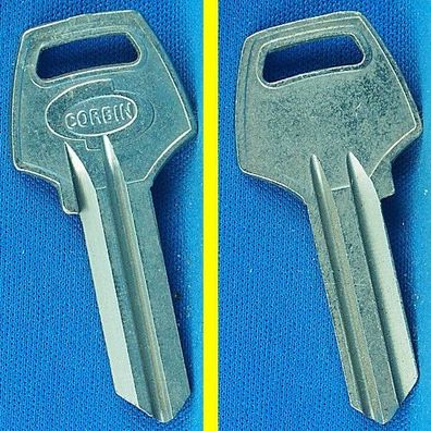 Corbin Schlüsselrohling für verschiedene Vorhängeschlösser und Profilzylinder