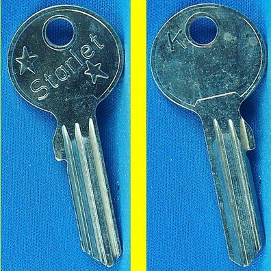 Original Starlet Schlüsselrohling K für verschiedene Starlet Profilzylinder