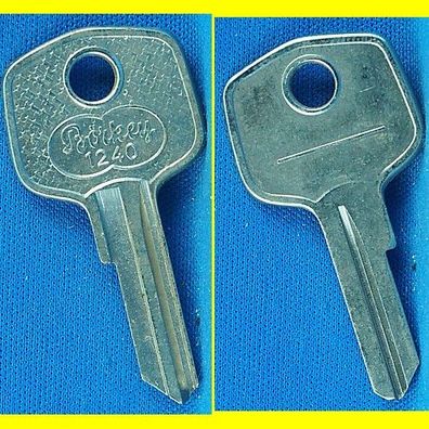 Schlüsselrohling Börkey 1240 für L + F / Möbelzylinder, Stahlschränke