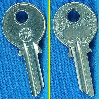 Schlüsselrohling Börkey 656 K für Blerk, GBS, Welüv, Wilka Möbelzyl. + Stahlschränke