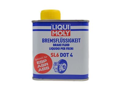 LIQUI MOLY Bremsflüssigkeit DOT4 SL6 Bremsen Flüssigkeit Brake Fluid 0,5 Liter
