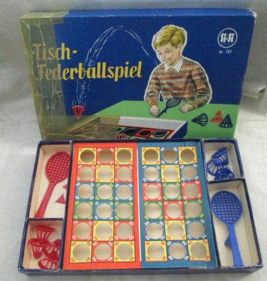 DDR Spiele / Spielzeug * Tischfederball * SiSi Spiel