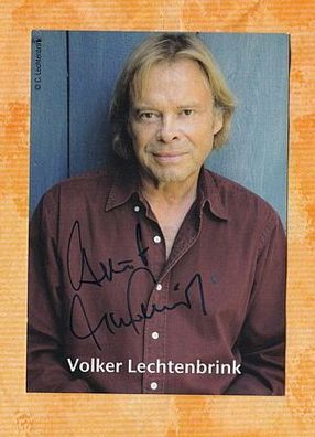 Volker Lechtenbrink - persönlich signiert
