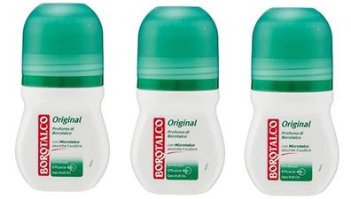 Borotalco Roberts Deo- roll-on Original 3 x 50ml ohne Alkohol