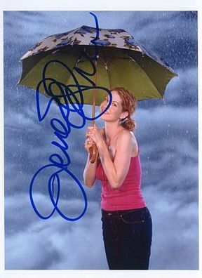 Original Autogramm JENNA ELFMAN auf HGF