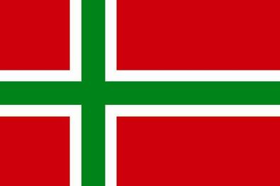 Fahne Flagge Bornholm Premiumqualität