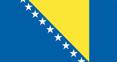 Fahne Flagge Bosnien-Herzegowina Premiumqualität