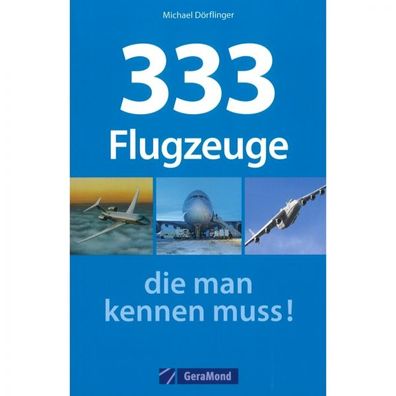 333 Flugzeuge die man kennen muss Katalog Broschüre