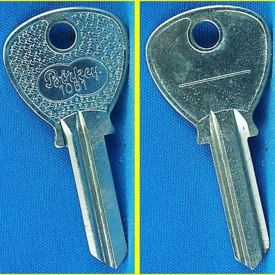 Schlüsselrohling Börkey 1051 für verschiedene K + K, Sobinco Profilzylinder