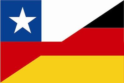 Fahne Flagge Chile -Deutschland Premiumqualität