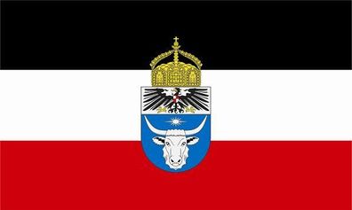 Fahne Flagge Deutsch Südwestafrika mit Krone Premiumqualität