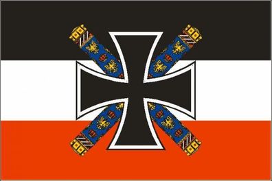 Fahne Flagge Deutsches Reich OB der Streitkräfte in China Premiumqualität