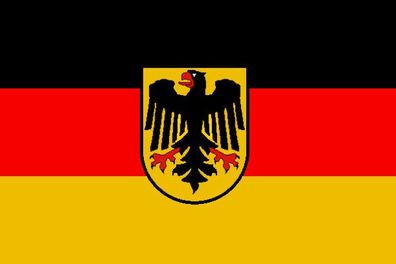 Fahne Flagge Deutschland Bundesdienst Premiumqualität