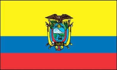Fahne Flagge Ecuador Premiumqualität