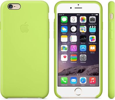 Original Apple iPhone 6 / 6S Silikon Case MGXU2ZM/ A Schutzhülle Green Neu OVP