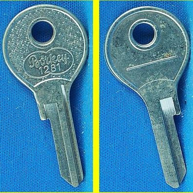 Schlüsselrohling Börkey 1281 für Dom, EAO, Fortschritt / Automaten + Stahlschränke +