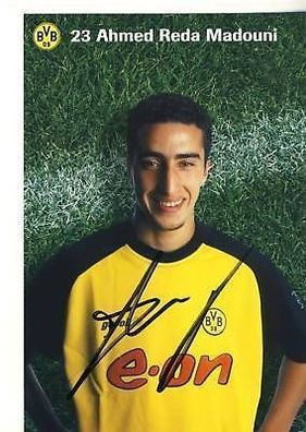 Ahmed Madouni Bor. Dortmund 2001/02 Autogrammkarte+ A 69256