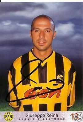 Giuseppe Reina Bor. Dortmund 2000/01 Autogrammkarte + + A 69289