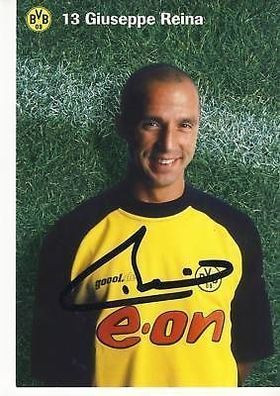 Giuseppe Reina Bor. Dortmund 2001/02 Autogrammkarte + + A 69265