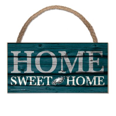 NFL Philadelphia Eagles Home Sweet Wood Sign Holzschild Tür- / Wand-schmuck
