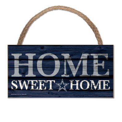 NFL Dallas Cowboys Home Sweet Wood Sign Holzschild Tür- / Wand-schmuck