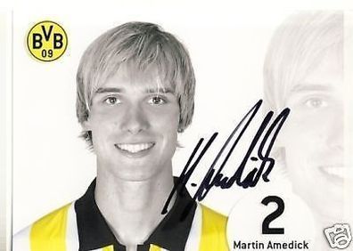 Martin Amedick Bor. Dortmund 2006-07 Autogrammkarte + A 69187