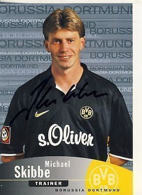 Michael Skibbe Bor. Dortmund 1999/00 Autogrammkarte + A 69315