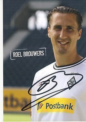 Roel Brouwers Bor. M´Gladbach 2010-11 Autogrammkarte + A 69163