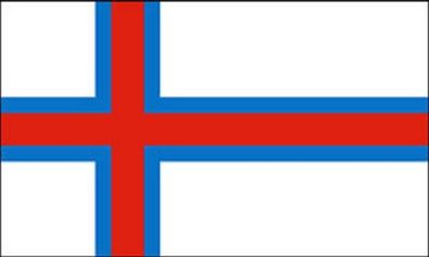Fahne Flagge Faroer Premiumqualität