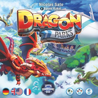 Board Game Box - Dragon Parks Boardgame Brettspiel Spiel Gesellschaftsspiel