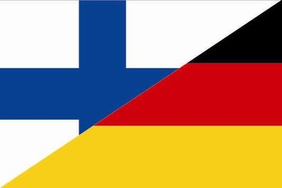 Fahne Flagge Finnland-Deutschland Premiumqualität