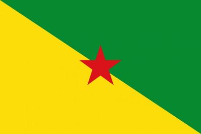 Fahne Flagge Französisch Guyana Premiumqualität