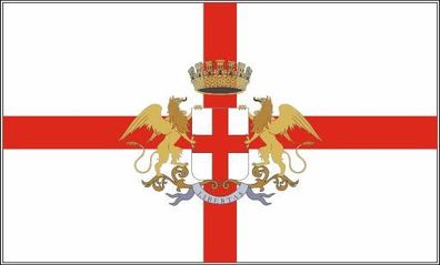 Fahne Flagge Genua Provinz Premiumqualität
