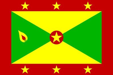 Fahne Flagge Grenada Premiumqualität